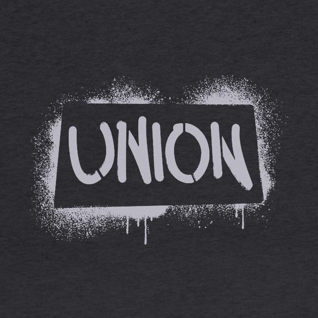 union stencil - white by BrownWoodRobot